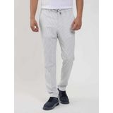 Dufy Lacivert Erkek Slim Fit Çizgili Pantolon - 104530