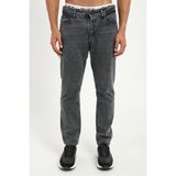 Dufy Siyah Regular Fit Erkek Denim Pantolon