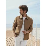 Dufy Vizon Erkek Regular Fit Düz Klasik Yaka Bomber Mont - 104399