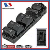 Dügme Cam Açma Fluence / Megane Iıı / Laguna Iıı / Scenıc Iıı (Dörtlü) Ayna Ayar Dügmelı Çerçevesız 13 Pın Sol (Oem No: