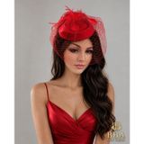 Düğün Şapka,Vualet,fascinator,şapka,Nikah Şapkası Vualet, Kırmızı | Nikah Aksesuar,nikah Kepi Vualet,nikah