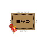 duha trend 35x50 120 Gr. Kraft Kağıt Oto Paspası Byd Yatay 100 Adet