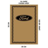 duha trend 35x50 120 Gr. Kraft Kağıt Oto Paspası Ford Dikey 100 Adet