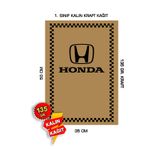 duha trend 35x50 120 Gr. Kraft Kağıt Oto Paspası Honda Dikey 100 Adet