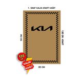 duha trend 35x50 120 Gr. Kraft Kağıt Oto Paspası Kia Dikey 100 Adet