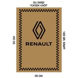 duha trend 35x50 120 Gr. Kraft Kağıt Oto Paspası Renault Dikey 100 Adet