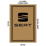 duha trend 35x50 120 Gr. Kraft Kağıt Oto Paspası Seat 50Adet Yatay 50 Adet Dikey