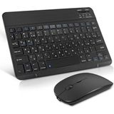 Duhaline Huawei Matepad 10.4 Tablet Için Uyumlu Slim Şarjlı Bluetooth Klavye ve Mouse Seti