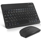 Duhaline Huawei Matepad Pro Tablet Için Uyumlu Slim Şarjlı Bluetooth Klavye ve Mouse Seti