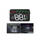 Duhalıne Hyundai Era-Getz Araba Için Uyumlu Harici Dijital Hararet-Hız-Devir-Voltaj Göstergesi Ekranı Hub Obd
