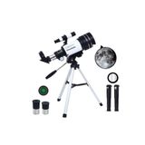 DUHALINE Profesyonel Astronomik Teleskop 150 Kat Yakınlaştırma Uzay-ay-doğa Gözlem Teleskobu Tripod Dahil