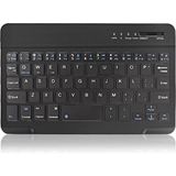 Duhaline Vankyo Matrixpad S8 Uyumlu Bluetooth Tablet Klavyesi Mini Slim Şarjlı Kablosuz Klavye - Siyah