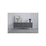 Duho Kapaklı Tv Ünitesi - Gri - 180 Cm