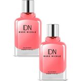 Duke Nickle 2'li Kadın Parfüm Seti 50 ml Hafif Ve Kalıcı Pudramsı Meyve Çiçek Koku Hediyelik Dnbp11001