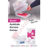 Dükkanönü 10 Adet Kadın Ayakkabı Saklama Ve Koruma Kutusu Ayakkabı Kutusu