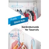 Dükkanönü 3 Adet Yer Tasarrufu Sağlayan Pratik Sihirli Askı