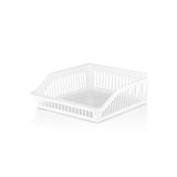 Dükkanönü 5 Adet Buzdolabı Sepeti Dolap Içi Düzenleyici Sepet Organizer Geniş ( Beyaz) Org-25