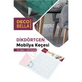 Dükkanönü Yapışkanlı Sandalye Koltuk Mobilya Ayak Keçesi Zemin Koruyucu Keçe Dikdörtgen (35 Adet / 20X30 Mm.)