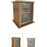 Dülger Ahşap Ahşap Dispenser Peçetelik Restaurant Otel Cafe - Acı Kahverengi