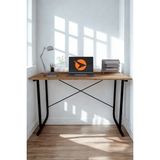 Dulgera Metal Ayaklı Çalışma & Laptop Masası 60×100 cm – Modern Ofis/çalışma Masası - Çam - 60*100