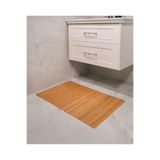 DÜLGERR AHŞAP Bambu kaydırmaz banyo paspası 70-40