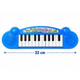 Duman 🎹 Mini Elektronik Piyano Mavi – 32 cm Çocuk Oyuncak Klavye