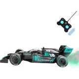 Duman Oyuncak Drift Go Spray Racing Uzaktan Kumandalı Formula Yarış Arabası 1:18 - Siyah
