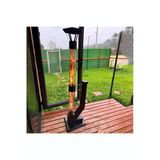Dumansız Füze-Roket Soba - Pelet Sobası 120 Cm Cam