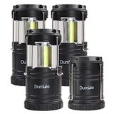 Dumble LED Kamp Feneri Işıkları - Elektrik Kesintileri, Acil Durum Malzemeleri ve Açık Hava Yürüyüşü için 4'lü Katlanabilir Parlak Beyaz Pilli Fenerler