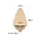 Dumbo Butik Ahşap Boyanabilir Ham Mdf Şamdanlık