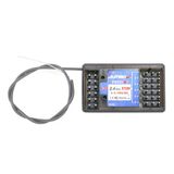 DUMBORC X6DCG RC Gyro Alıcı Bağlantılı LED Simülasyon Sistemi DUMBORC X4/X5/X6/X6PM/X10P-350/DDF-350 için 2.4Ghz RC Kontrol Cihazı Alıcısı