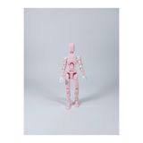 Dummy Oynar Eklemli Figür Toz Pembe – 15 cm Aksiyon Oyuncağı 3 Çift El & Aksesuar