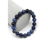 Dumortierit Doğal Taş Bileklik 10 Mm Küre Kesim - Blk-2237