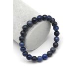 Dumortierit Doğal Taş Bileklik 8 Mm Küre Kesim - Blk-2199