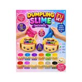 Dumpling Slime Simli 2'li - Çin Mantısı Şeklinde Renkli Slime Oyuncağı - Sürpriz Renkler Çok Renkli