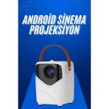 Dunai Hd Ayaklı Portatif Projeksiyon Cihazı Android Işlemcili Sinema Projektörü