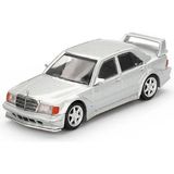 Dunai Mini GT 1/64 Mercedes-Benz 190E 2.5-16 Evolution II Astral Silver Renkli Oyuncak Araba Türkiye Menşeli