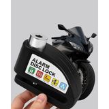Dunai Store Ekonomik Alarm Disk Kilidi Motosiklet Scooter Bisiklet Güvenlik