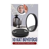 Dunai Store Modacar 9 cm 10X Büyüteçli Makyaj Aynası
