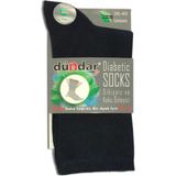 Dündar 0621 unısex Bambu Soket Diyabetik socks Çorap 6lı - Siyah - 36 - 40