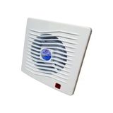 Dündar 18.5x18.5 cm L-12 2100 D/D 220 230 Volt Monofaze Ev Tipi Plastik Banyo Tuvalet Fanı Lüks Aspiratör