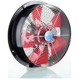 Dündar 30 cm ST 30 S 1470 D/D 380 400 Volt Trifaze Aksiyal Tip Soğutmalı Sanayi Fanı Aspiratör