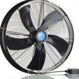 Dündar 40 cm ST 40 1420 D/D 380 400 Volt Trifaze Aksiyal Tip Sanayi Fanı Aspiratör