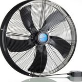 Dündar 45 cm ST 45 1380 D/D 380 400 Volt Trifaze Aksiyal Tip Sanayi Fanı Aspiratör