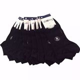 Dündar 6 Adet Unisex Patik Dikişsiz Cotton Plus Çorap - 36 - 40 - Siyah