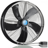 Dündar 70 cm ST 70 S 1325 D/D 380 400 Volt Trifaze Aksiyal Tip Soğutmalı Sanayi Fanı Aspiratör