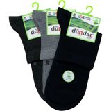 Dündar Çorap 4131 Dündar Erkek Bambu Konç Patik 12LI Paket Asorti - Karışık