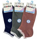 Dündar Çorap 4308 Dündar Kadın Cotton Patik M-1 - Karışık