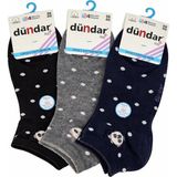 Dündar Çorap 4308 Dündar Kadın Cotton Patik M-4 - Karışık