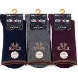 Dündar Çorap 5725 Dündar Kadın Modal Soket Çorap M-4 - Karışık